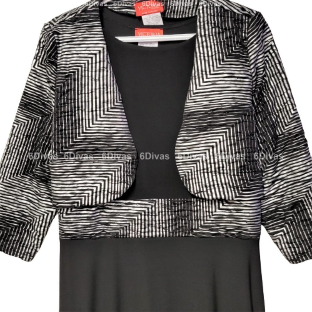 Black Dress and Jacket- Sizes XL,Size 1XL - New - Picture 4 of 12